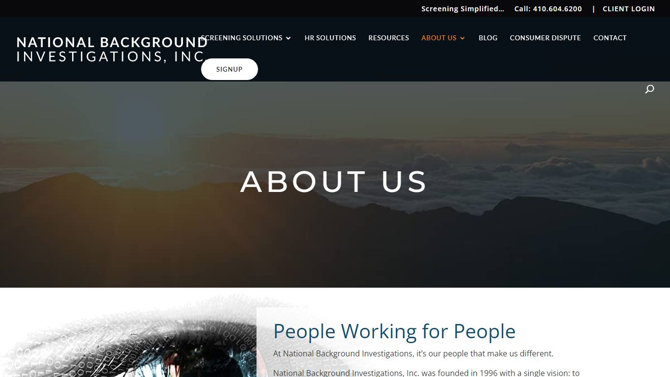 About Us - National Background Investigations